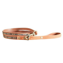 Southwest Leather Dog Leash