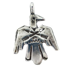 Crossed Arrows Thunderbird Pendant by Buffalo