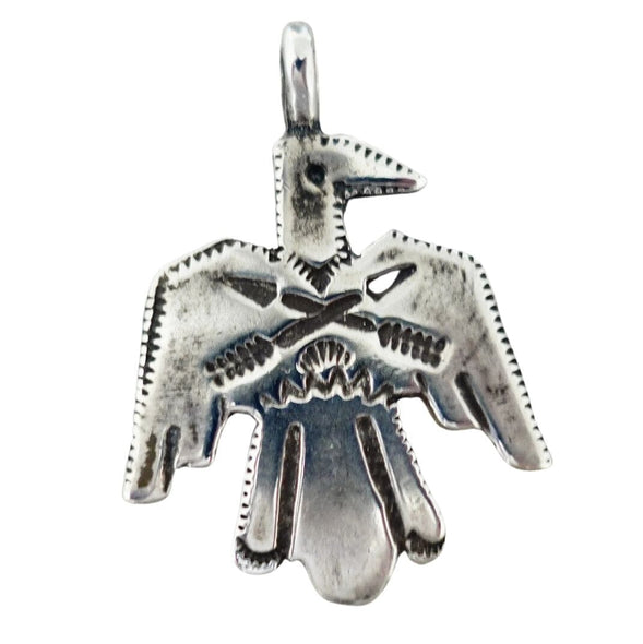 Crossed Arrows Thunderbird Pendant by Buffalo