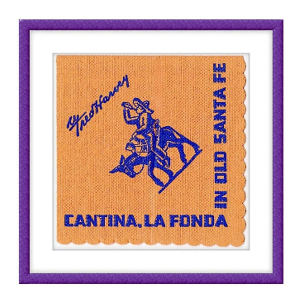 La Fonda Santa Fe Framed Print