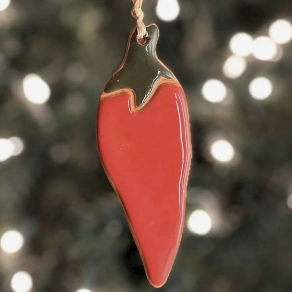 Red Chile Clay Ornament