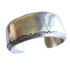 Benny Touchine Navajo Silver Cuff