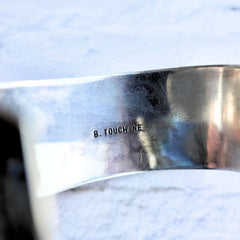 Benny Touchine Navajo Silver Cuff