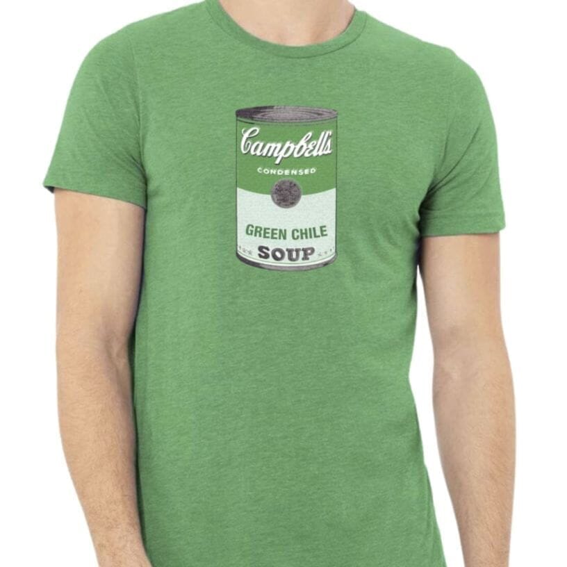 Green Chile Soup Tee Grass Green