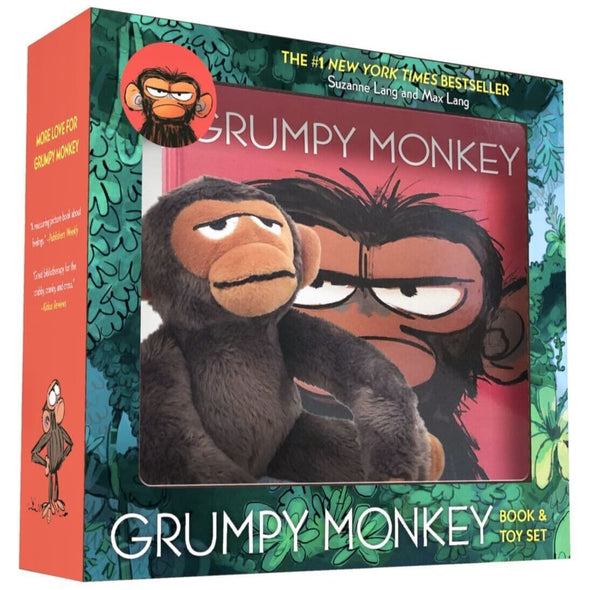 Grumpy Monkey Book & Toy Set