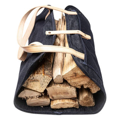 Denim Log Bag