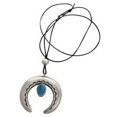 Carico Lake Turquoise Naja Pendant