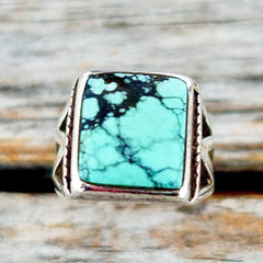 Vintage Bisbee Turquoise Ring