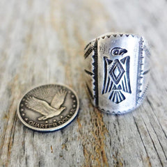 Ingot Thunderbird Ring by Buffalo