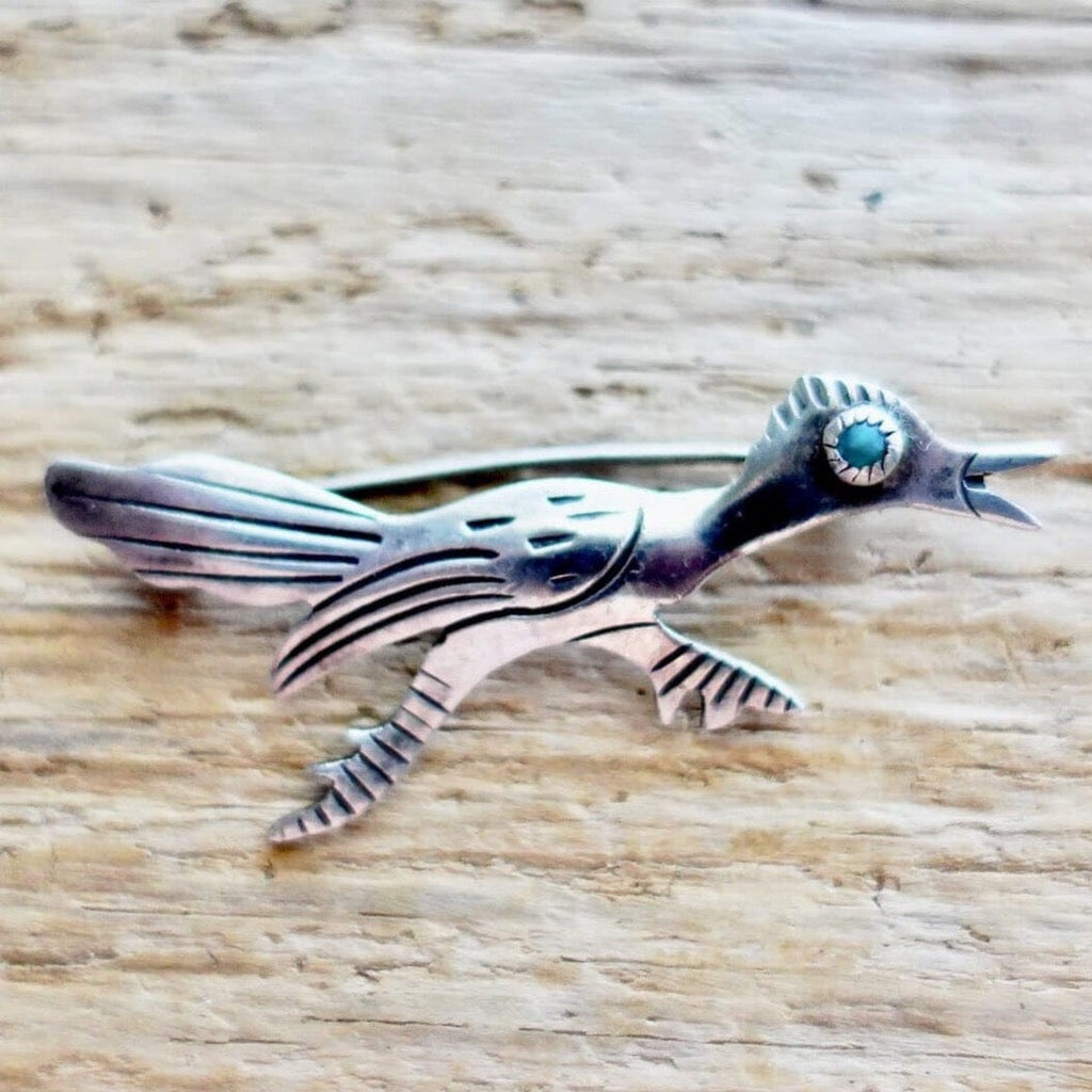 Old Roadrunner Hat Pin