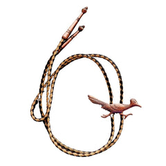 Vintage Copper Roadrunner Bolo