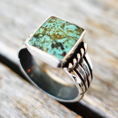 Vintage Turquoise Ring Size 10