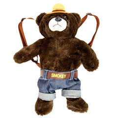 Smokey Bear Plush Backpack