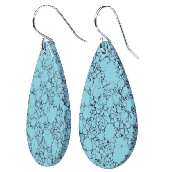 Turquoise Teardrop Earrings