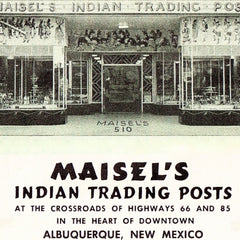 Maisel's Indian Trading Post Ad